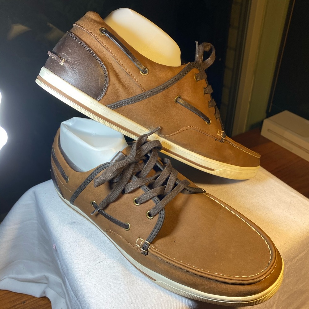 Aldo Boat Shoes Size 13 (EU 46) Loafers Brown